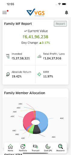 Android application VGS Asset screenshort