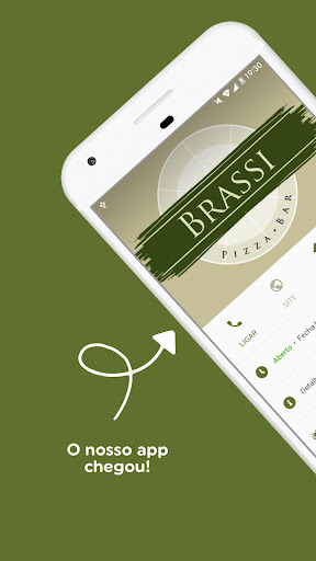 Android application Brassi Pizzaria screenshort