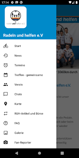 Radeln und helfen e.V. Screen 3