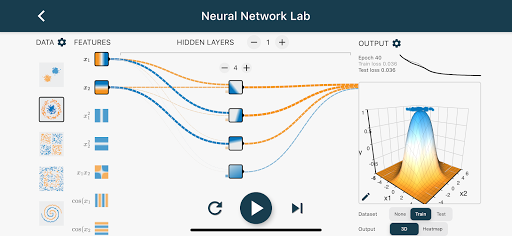 Android application Neural Network screenshort