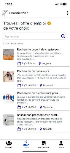Chantier237 Screen 2