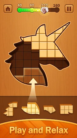 Game screenshot Wooden Block Jigsaw Puzzle apk download