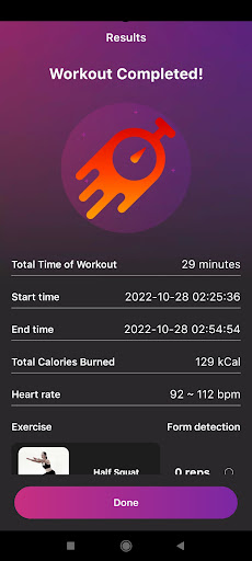 Screenshot of move: mirror Home Exercises