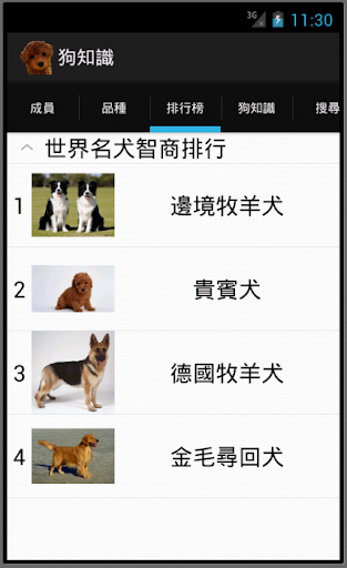 狗知識 Screen 3