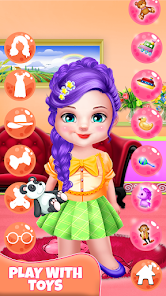 Screenshot 6 Chic Baby Girl Dress Up Games android