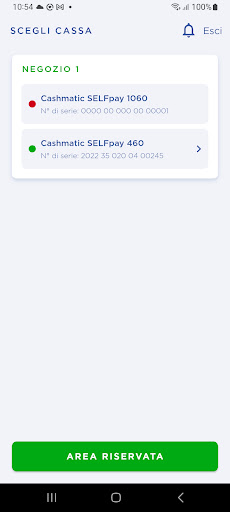Android application MyCashmatic screenshort