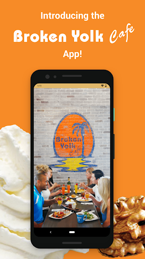 Android application Broken Yolk Cafe screenshort