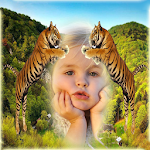 Cover Image of Descargar marcos de fotos de animales salvajes 1.7 APK