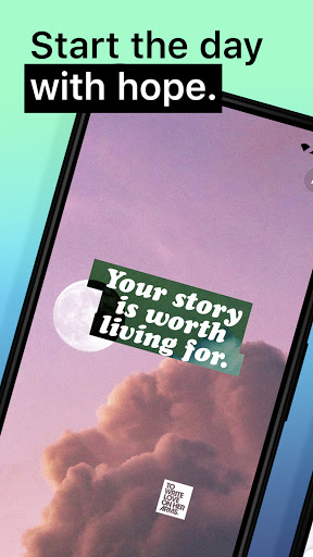 Android application The Hopeful: Moods & Journal screenshort