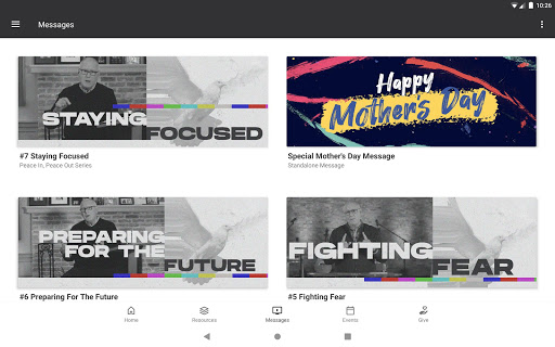 Screenshot of MyCOR: Church of the Redeemer