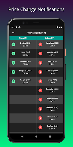 (FPL) Fantasy PL Screen 2