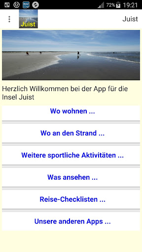 Juist App für den Urlaub Screen 2