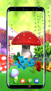 Mushroom Live Wallpaper 3D