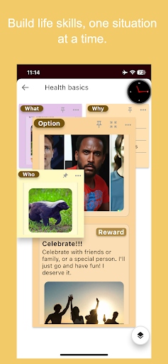 Android application Context Canvas screenshort