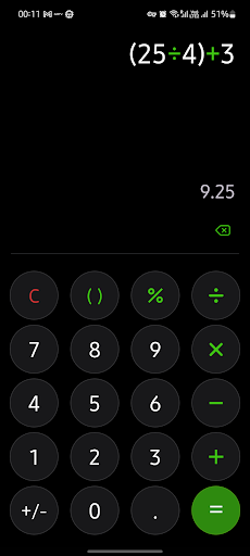 Android application Calculator X screenshort
