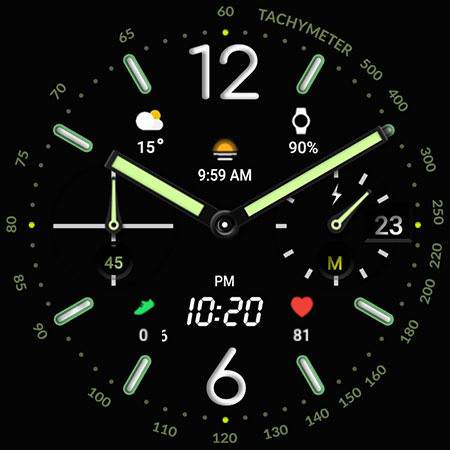 MIMIX MX03 09 Digi Watchface screenshot 24