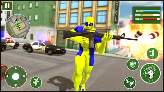 Vegas Spider Hero FPS Shooting
