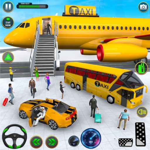 Taxi Car Driving Car Games 3d