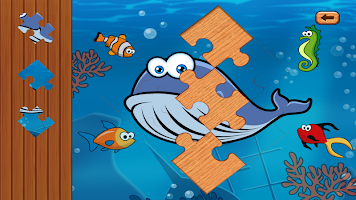 Sea Kid & Toddler Puzzle Game