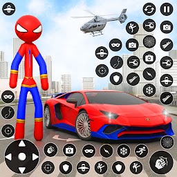 Spider Game-Stickman Rope Hero
