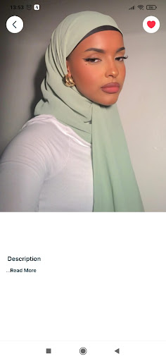 Android application muslim Hijab design screenshort