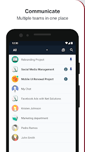 Chatwork - Business Chat App Screenshot