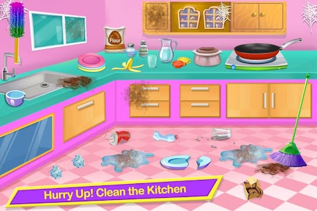 Girl Home: House Cleaning Game 3