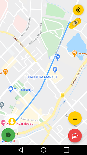 Mega Požega Taxi Screen 3