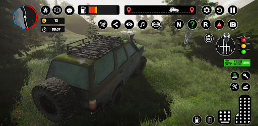Android application Crazy Offroad drive Simulator screenshort