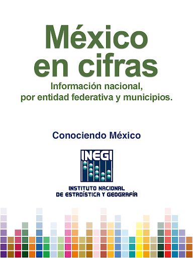 Android application México en cifras screenshort