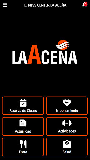 Android application FITNESS CENTER LA ACEÑA screenshort