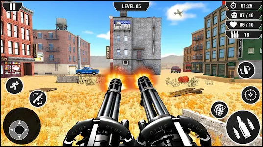 Machine Gun Games: War Shooter