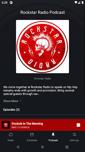 Rockstar Radio Live Screen 3
