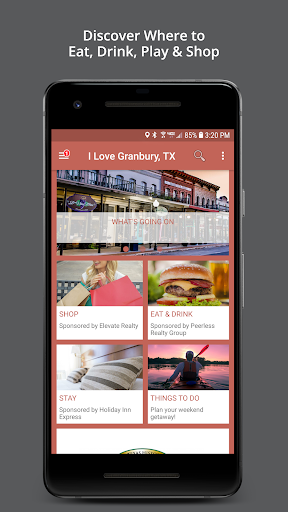 Android application I Love Granbury Texas - Offici screenshort