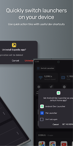 Launcher for Developers & QA Screen 2