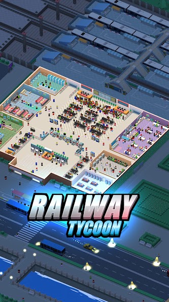 Railway Tycoon - Idle Game 1.570.5086 APK + Mod (Unlimited money) untuk android