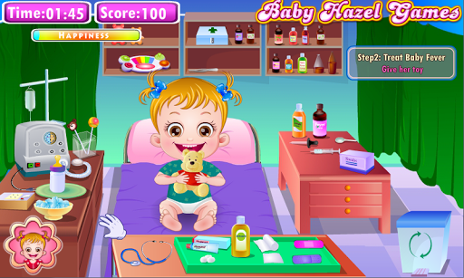 Baby Hazel Goes Sick