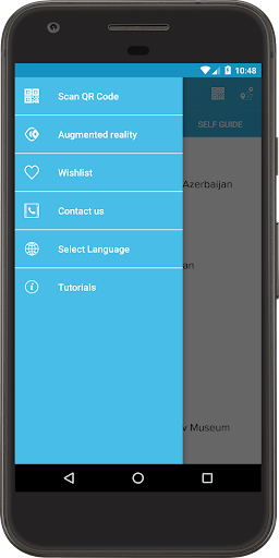 Android application i-Guide screenshort