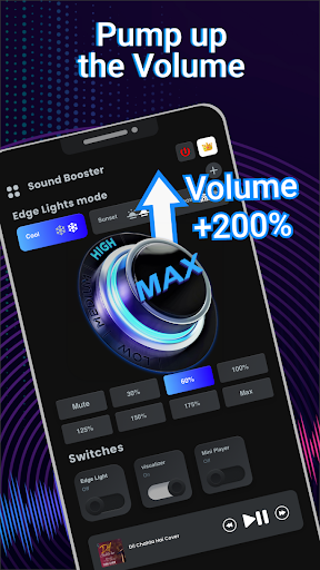 Screenshot of Volume Booster - Equalizer Pro