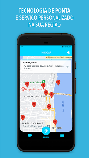 Android application Giro Car screenshort