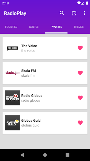 OnlineRadio Denmark Screen 3