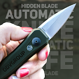 Hidden blade automatic knife prank game icon
