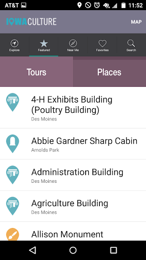 Iowa Culture App Screen 3