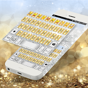 Gold Silver Emoji Keyboard  Icon