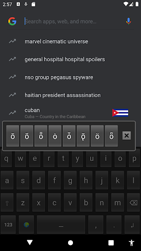 Android application Livonian keyboard screenshort