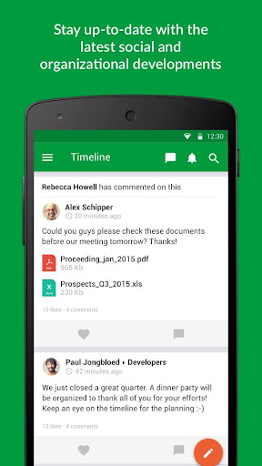 Android application Alphega Speakap screenshort