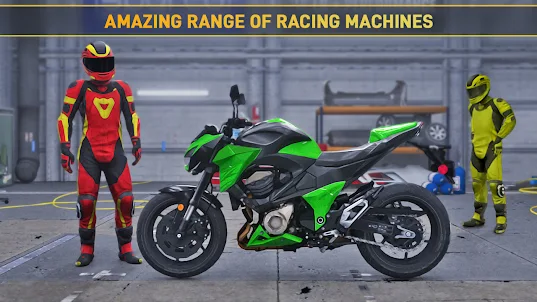 Motorcycle Traffic Racing Game