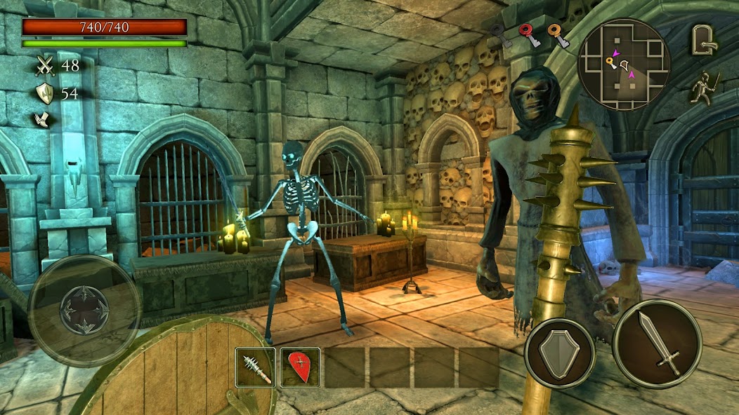 Ghoul Castle 3D - Action RPG 3.5 APK + Mod (Unlimited money) for Android