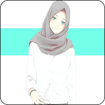 Cover Image of Télécharger Girly Cartoon Muslimah Wallpapers 1.0 APK