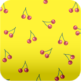 yellow cherries wallpaper icon